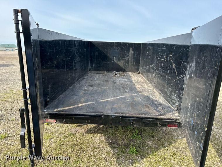 image for item DR5236 2022 Lonestar  dump trailer