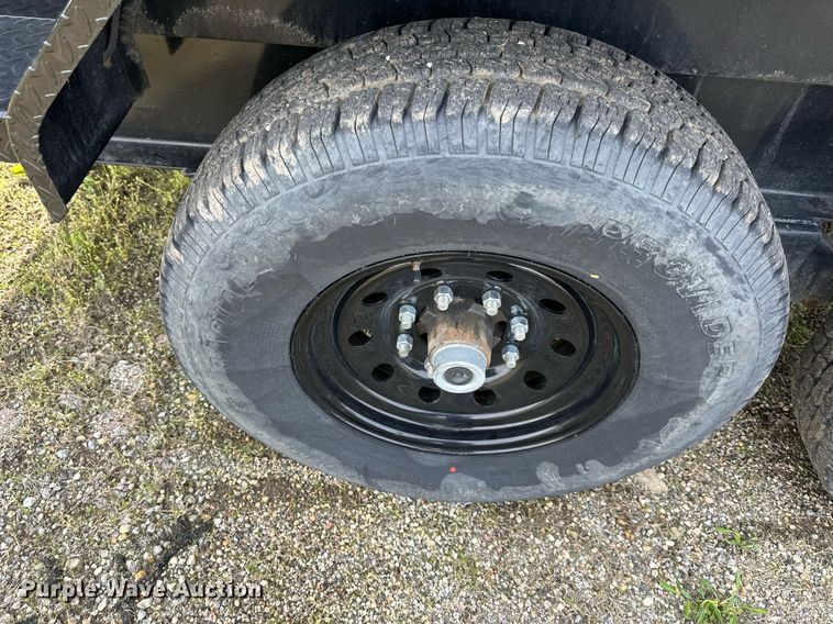 image for item DR5236 2022 Lonestar  dump trailer