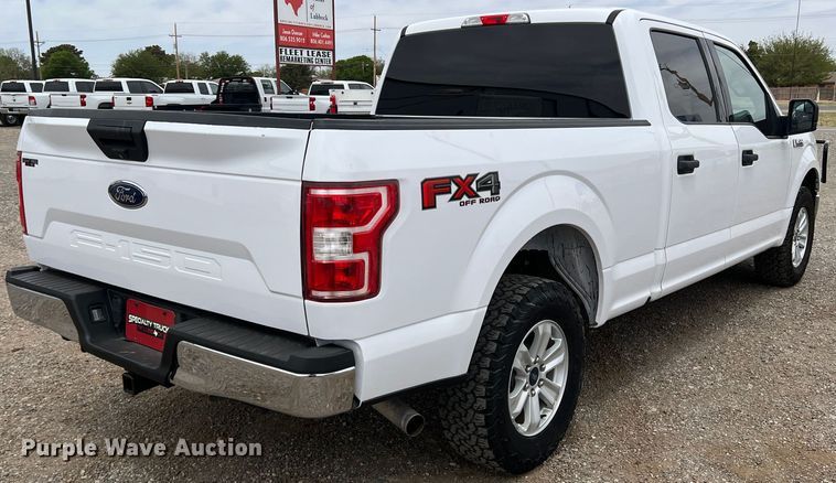 image for item DR5599 2018 Ford F150  Crew Cab pickup truck