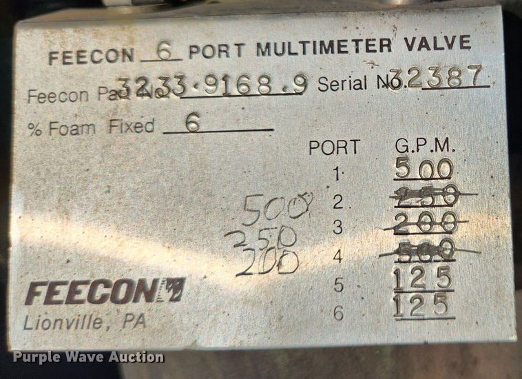 image for item EA9434 1975 Walter CBK3000  pumper fire truck