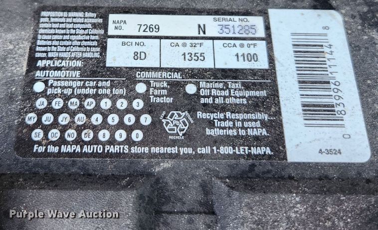 image for item EA9434 1975 Walter CBK3000  pumper fire truck