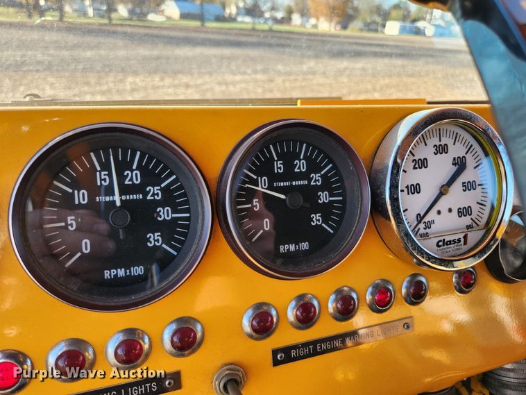 image for item EA9434 1975 Walter CBK3000  pumper fire truck