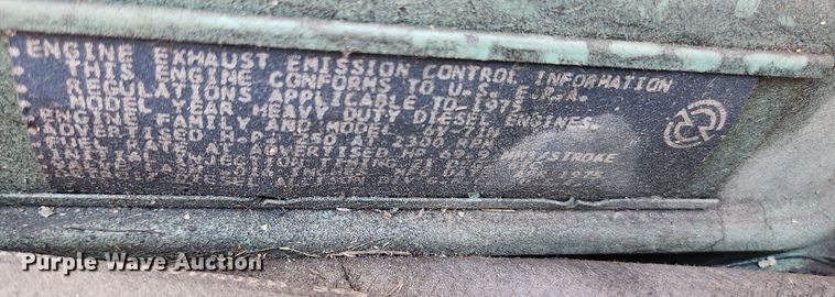 image for item EA9434 1975 Walter CBK3000  pumper fire truck