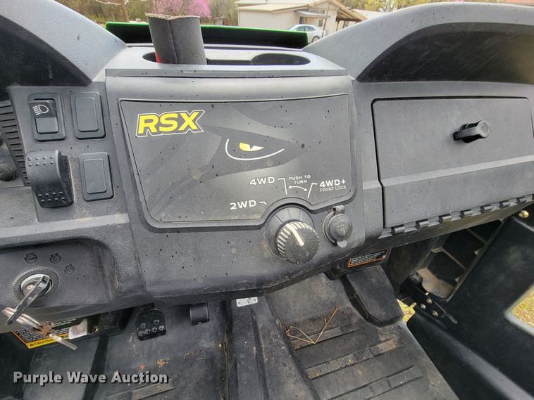 image for item HP9719 2012 John Deere Gator RSX 850i  utility vehicle