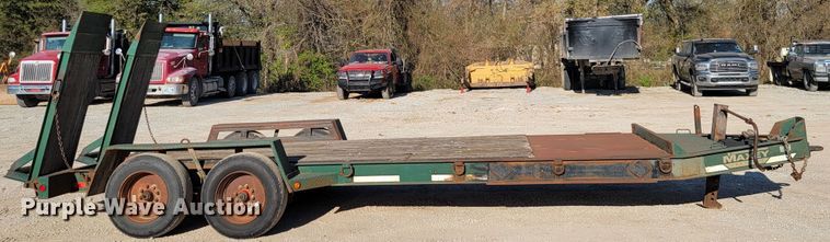 image for item HP9727 1997 Maxey  equipment trailer
