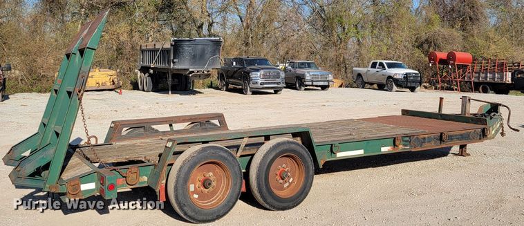 image for item HP9727 1997 Maxey  equipment trailer