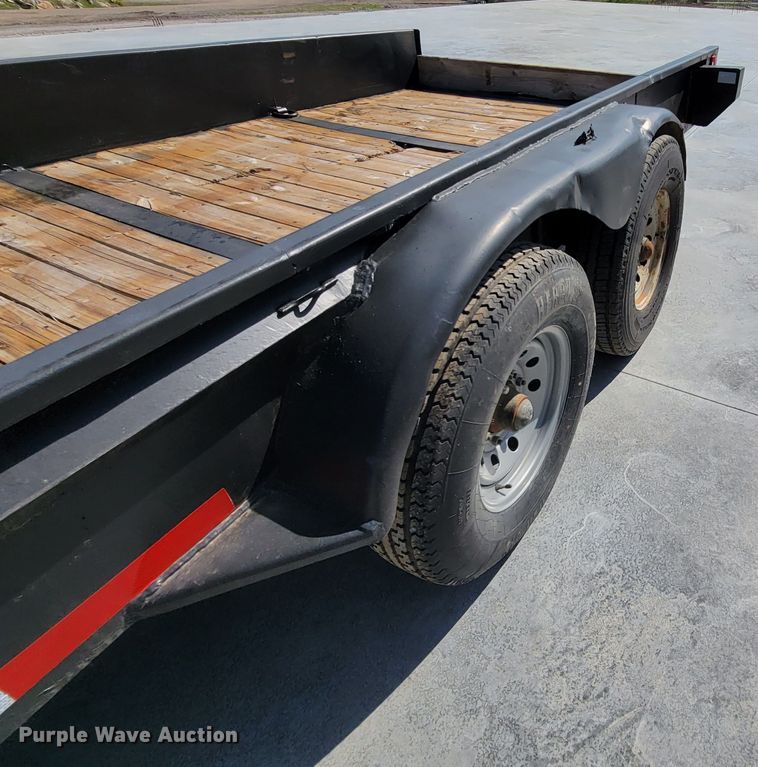 image for item HP9743 2011 Gooseneck  equipment trailer