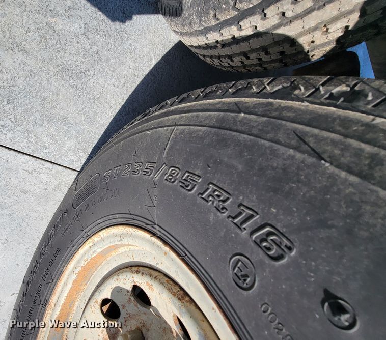 image for item HP9743 2011 Gooseneck  equipment trailer