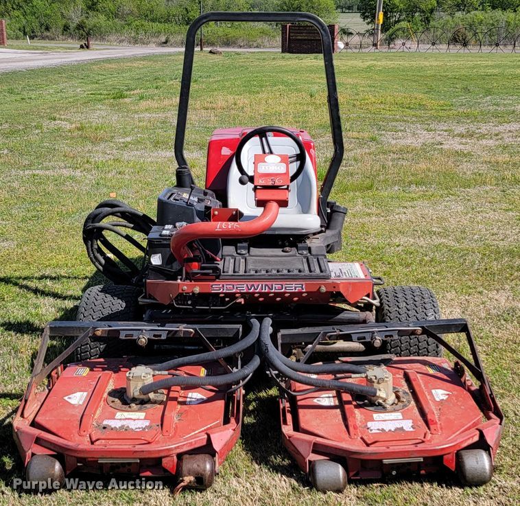 image for item HP9745 Toro Groundsmaster 3500D Sidewinder  lawn mower