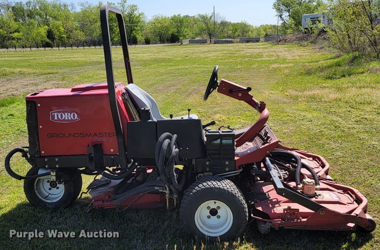 image for item HP9745 Toro Groundsmaster 3500D Sidewinder  lawn mower