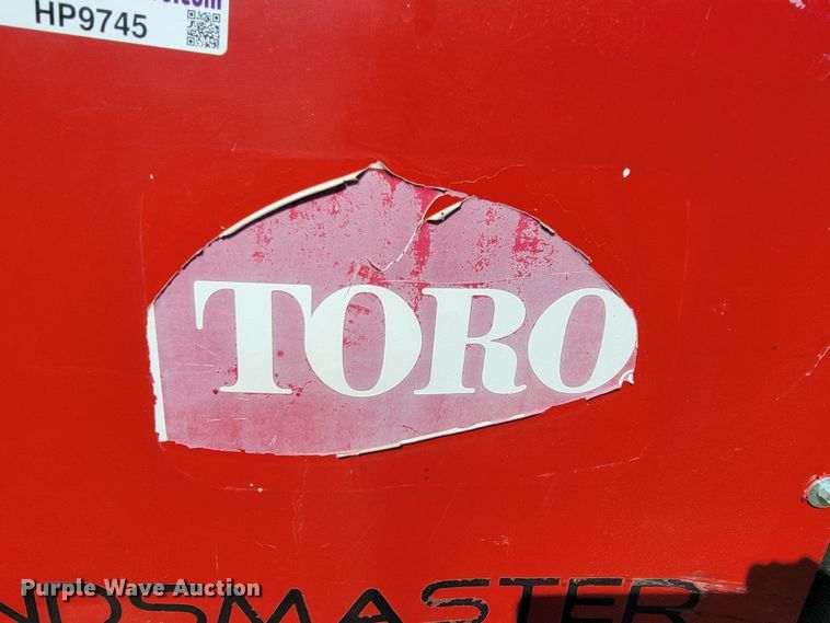 image for item HP9745 Toro Groundsmaster 3500D Sidewinder  lawn mower