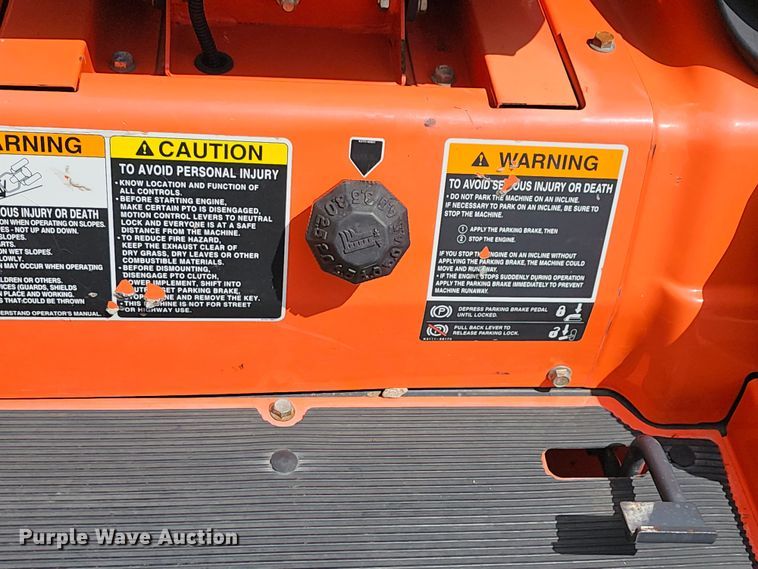 image for item IB9753 Kubota RCK60-28Z  ZTR lawn mower