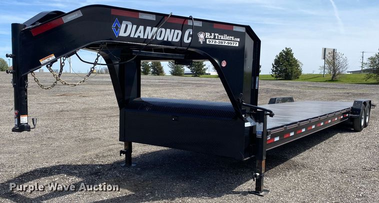 image for item KB9491 2021 Diamond C  equipment trailer