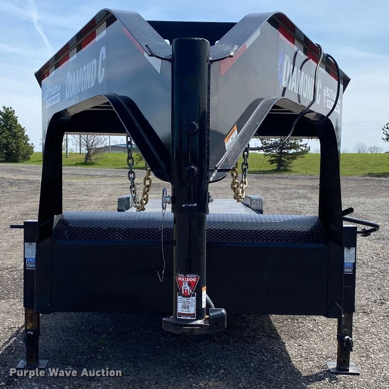 image for item KB9491 2021 Diamond C  equipment trailer