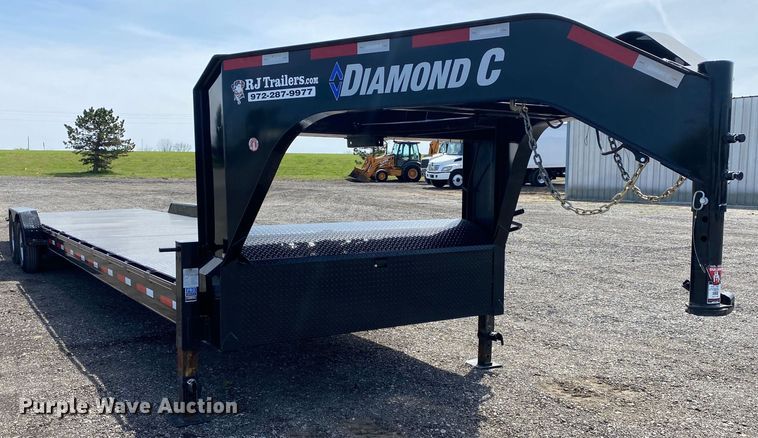 image for item KB9491 2021 Diamond C  equipment trailer