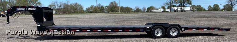 image for item KB9491 2021 Diamond C  equipment trailer