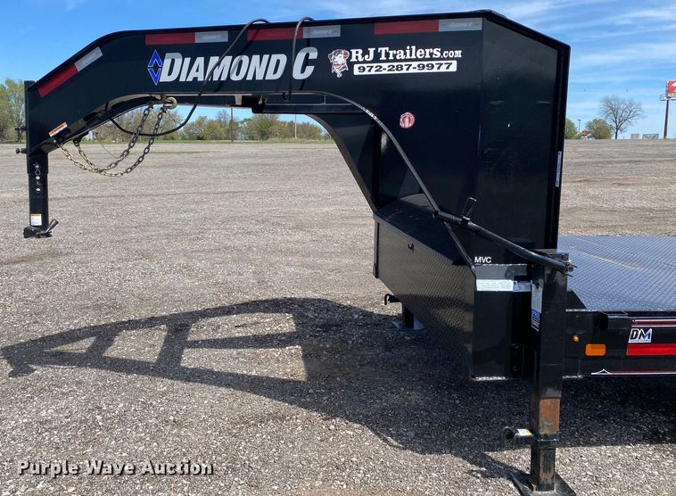 image for item KB9491 2021 Diamond C  equipment trailer