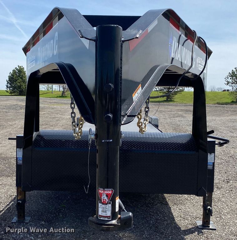 image for item KB9491 2021 Diamond C  equipment trailer