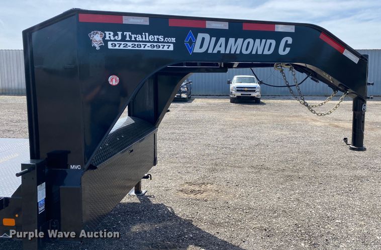 image for item KB9491 2021 Diamond C  equipment trailer