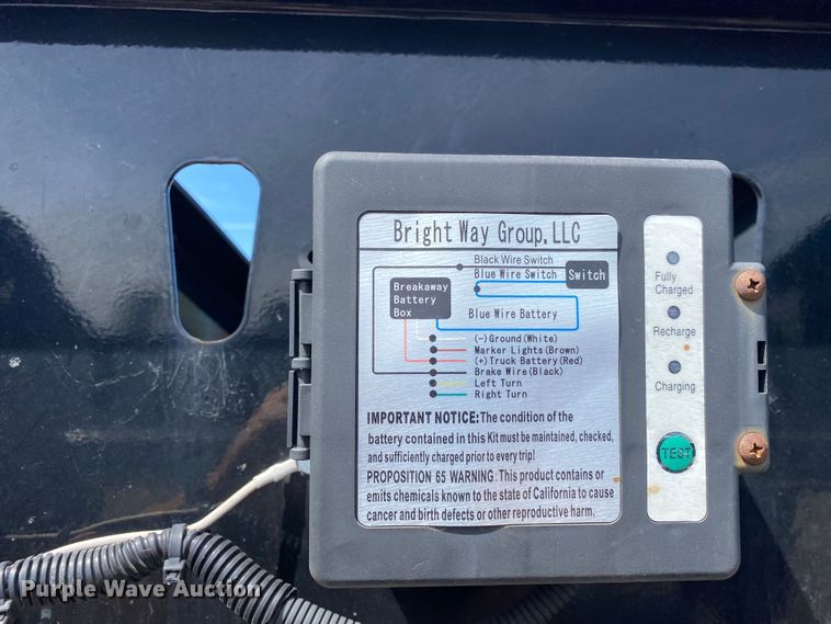 image for item KB9491 2021 Diamond C  equipment trailer