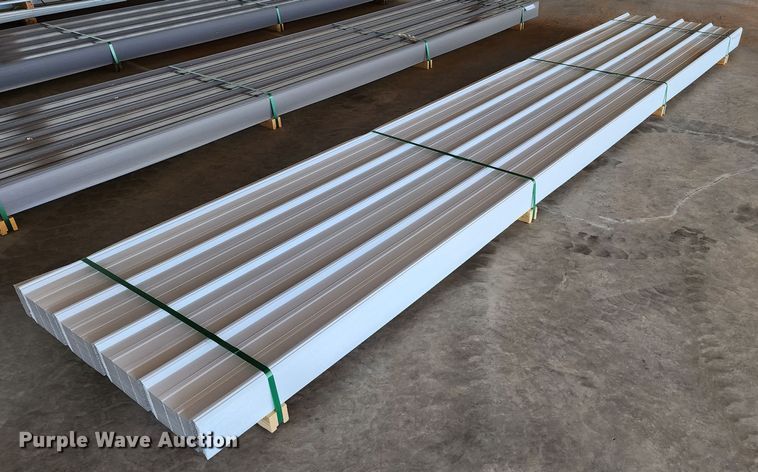image for item KC9672 (170) sheets of 2023 Doerkson Metal Components metal siding/roofing