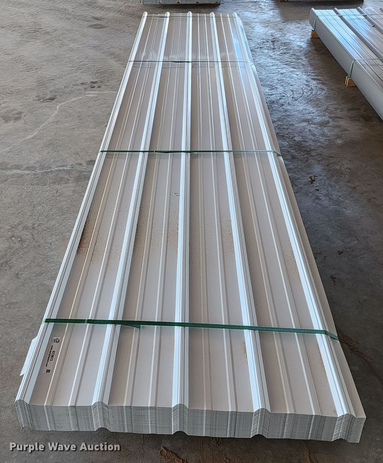 image for item KC9672 (170) sheets of 2023 Doerkson Metal Components metal siding/roofing