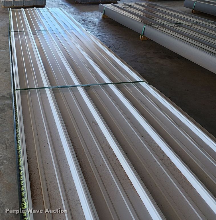 image for item KC9672 (170) sheets of 2023 Doerkson Metal Components metal siding/roofing