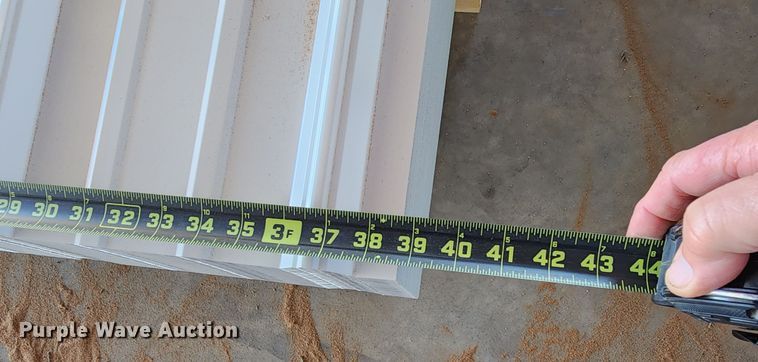 image for item KC9672 (170) sheets of 2023 Doerkson Metal Components metal siding/roofing