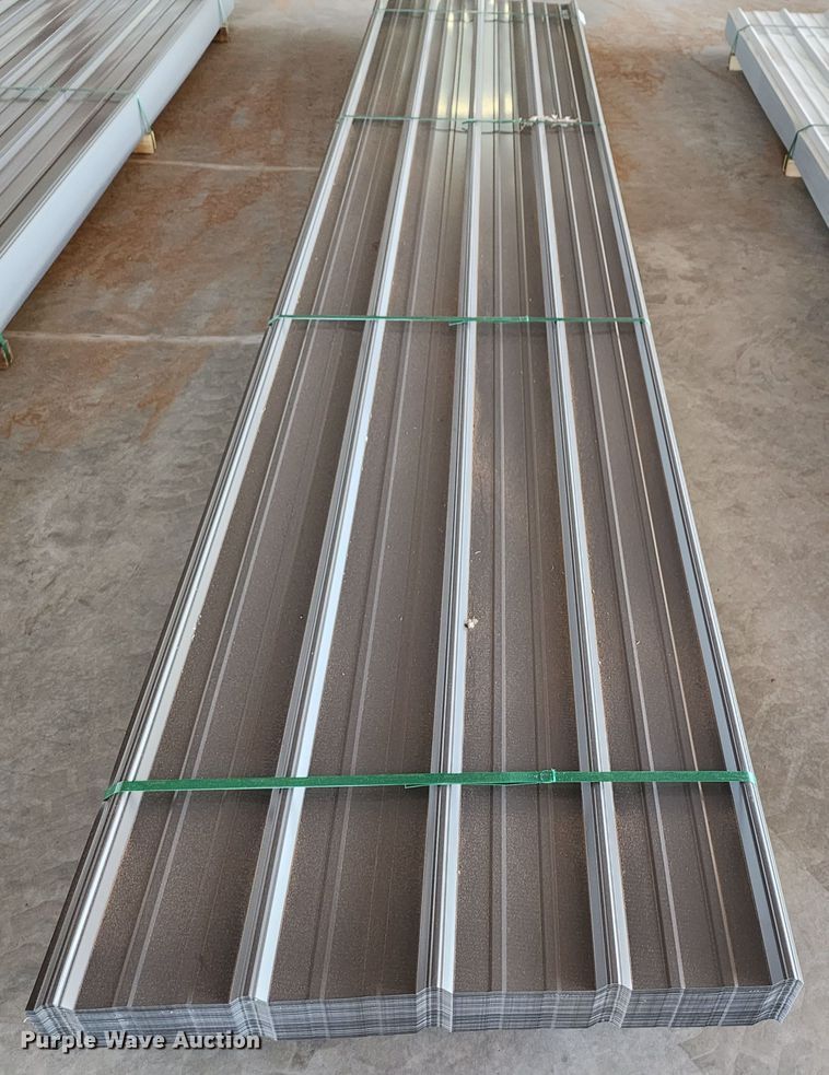 image for item KC9673 (170) sheets of 2023 Doerkson Metal Components metal siding/roofing