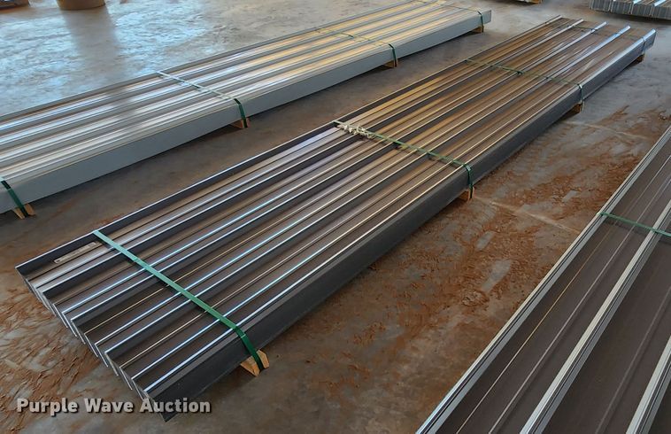 image for item KC9673 (170) sheets of 2023 Doerkson Metal Components metal siding/roofing