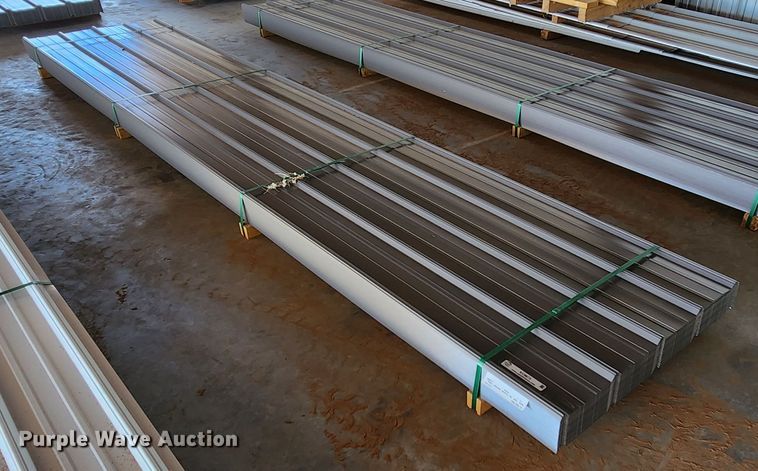 image for item KC9673 (170) sheets of 2023 Doerkson Metal Components metal siding/roofing