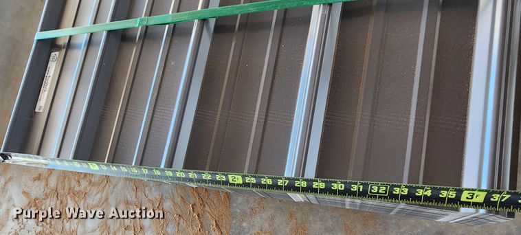 image for item KC9673 (170) sheets of 2023 Doerkson Metal Components metal siding/roofing