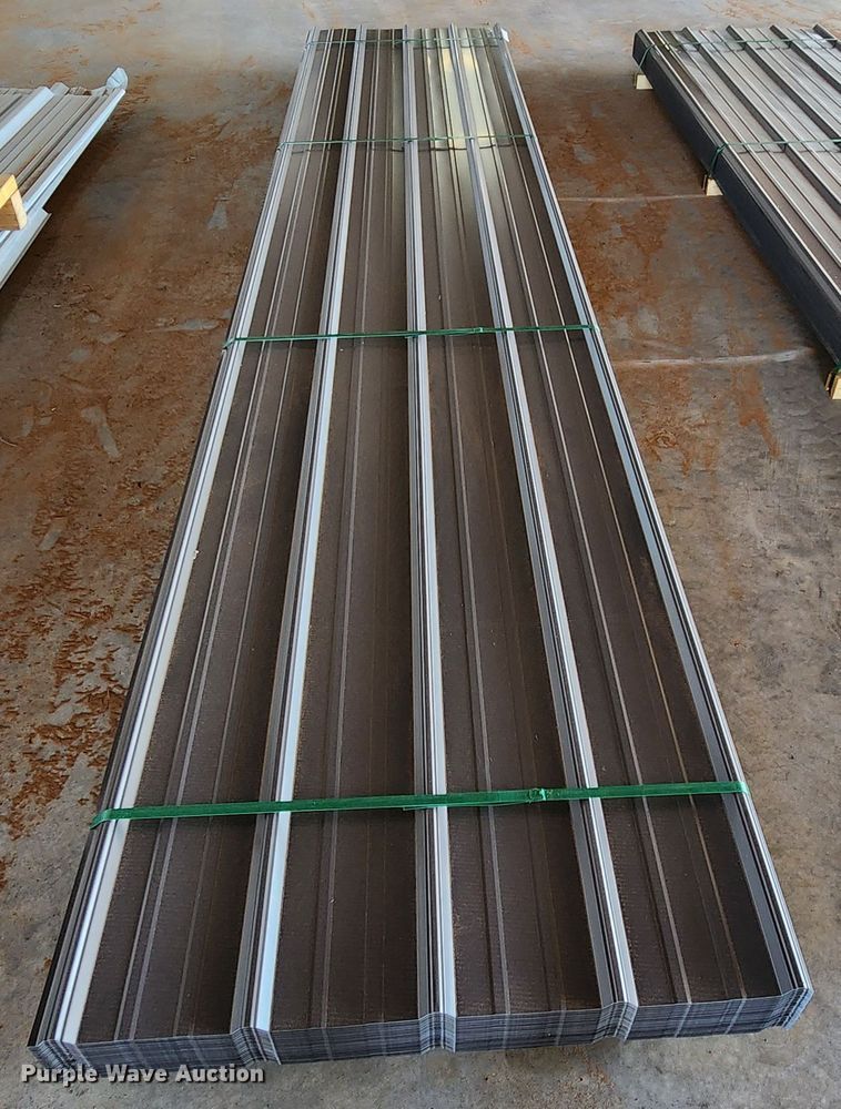 image for item KC9674 (170) sheets of 2023 Doerkson Metal Components metal siding/roofing