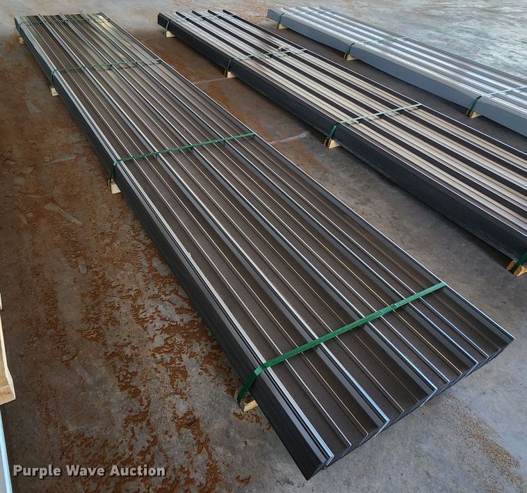image for item KC9674 (170) sheets of 2023 Doerkson Metal Components metal siding/roofing
