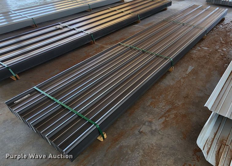 image for item KC9674 (170) sheets of 2023 Doerkson Metal Components metal siding/roofing