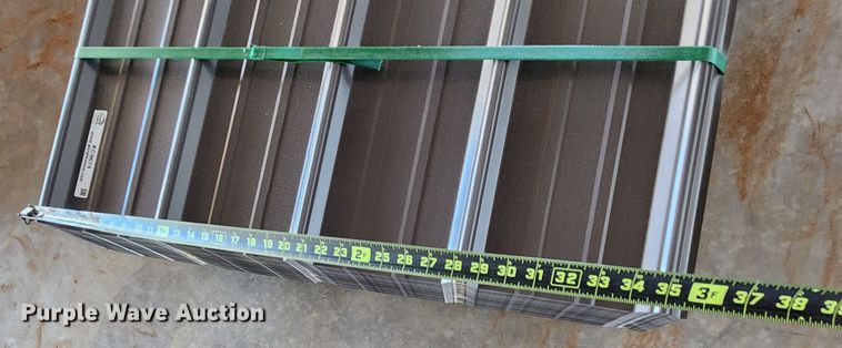 image for item KC9674 (170) sheets of 2023 Doerkson Metal Components metal siding/roofing