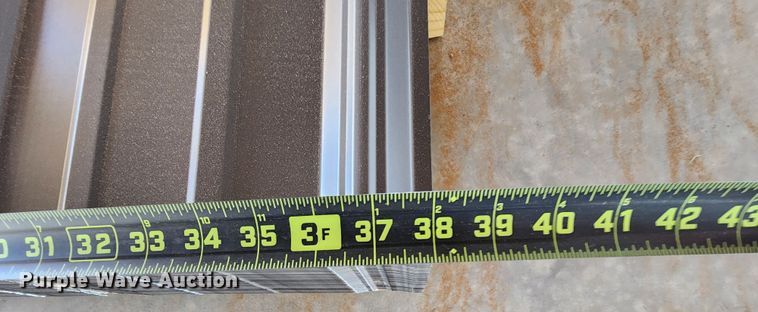 image for item KC9674 (170) sheets of 2023 Doerkson Metal Components metal siding/roofing