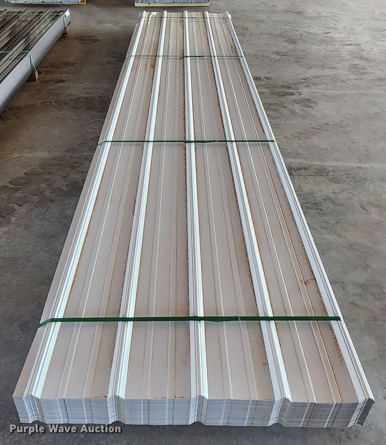 image for item KC9675 (170) sheets of 2023 Doerkson Metal Components metal siding/roofing