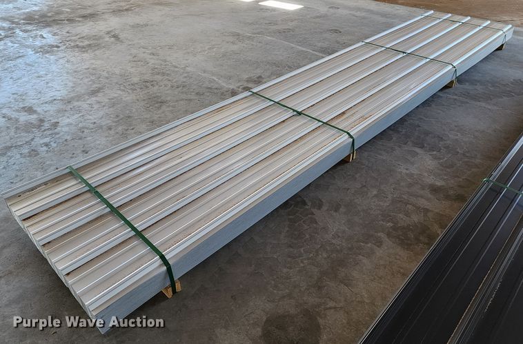 image for item KC9675 (170) sheets of 2023 Doerkson Metal Components metal siding/roofing