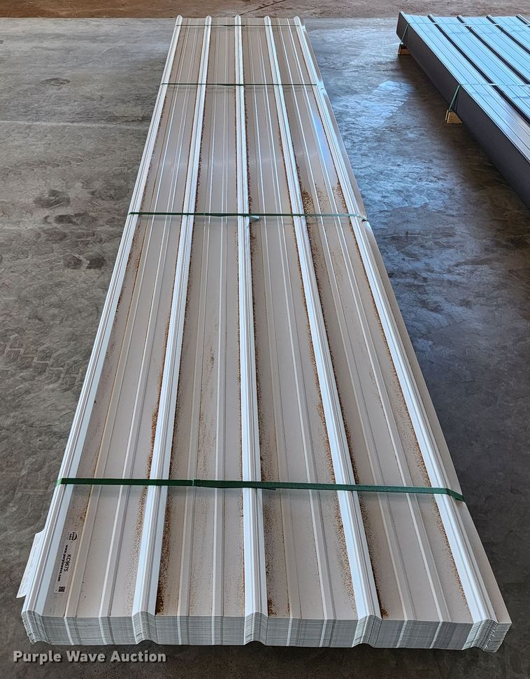 image for item KC9675 (170) sheets of 2023 Doerkson Metal Components metal siding/roofing