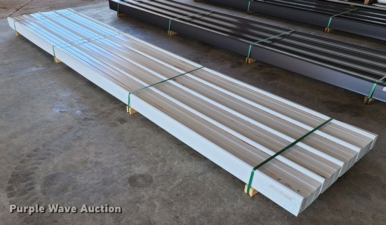 image for item KC9675 (170) sheets of 2023 Doerkson Metal Components metal siding/roofing