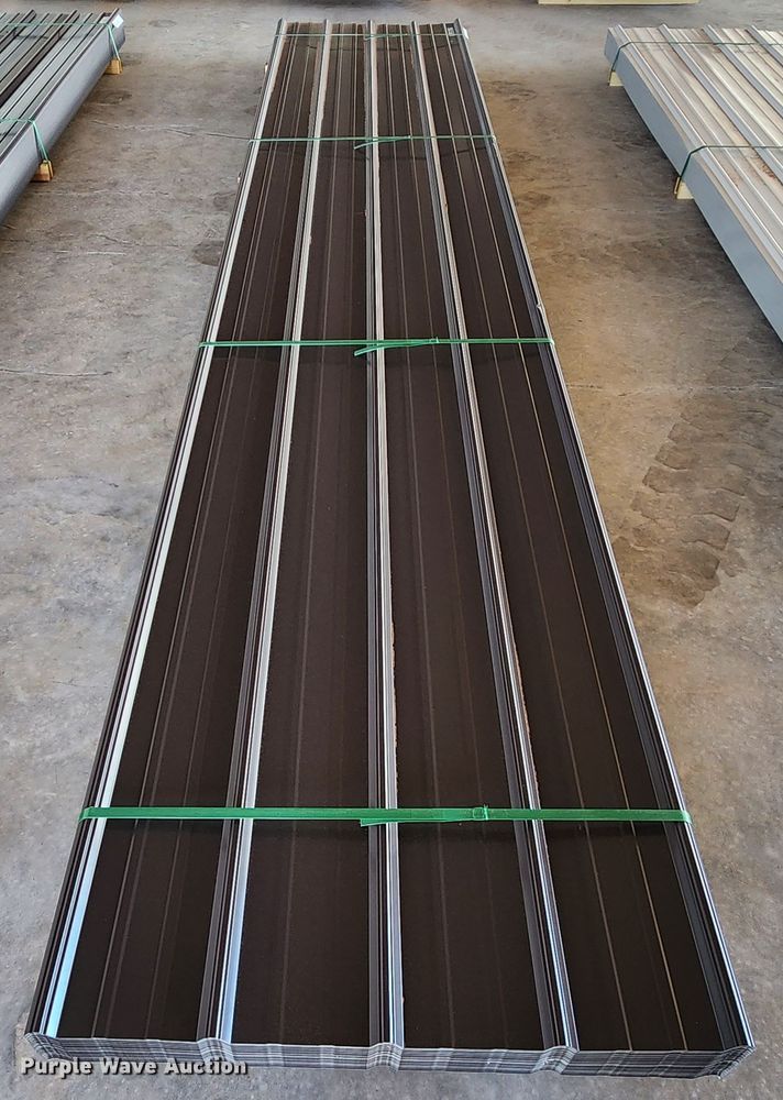 image for item KC9676 (100) sheets of 2023 Doerkson Metal Components metal siding/roofing