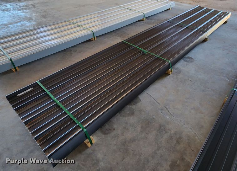 image for item KC9676 (100) sheets of 2023 Doerkson Metal Components metal siding/roofing
