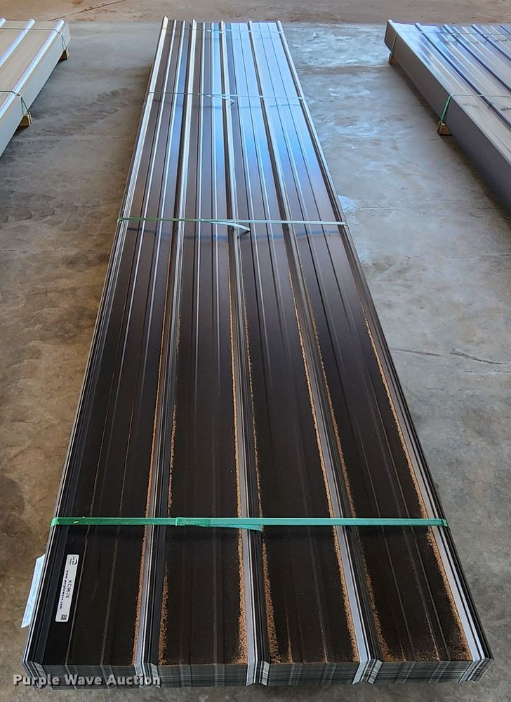 image for item KC9676 (100) sheets of 2023 Doerkson Metal Components metal siding/roofing