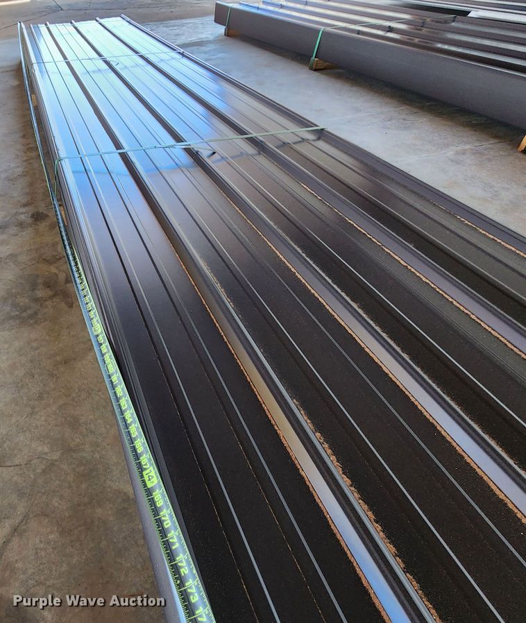image for item KC9676 (100) sheets of 2023 Doerkson Metal Components metal siding/roofing