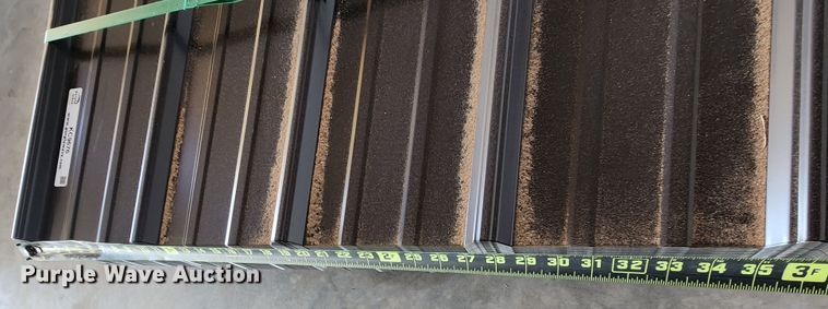 image for item KC9676 (100) sheets of 2023 Doerkson Metal Components metal siding/roofing
