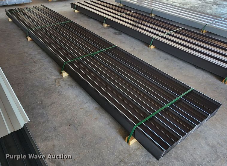 image for item KC9677 (100) sheets of 2023 Doerkson Metal Components metal siding/roofing
