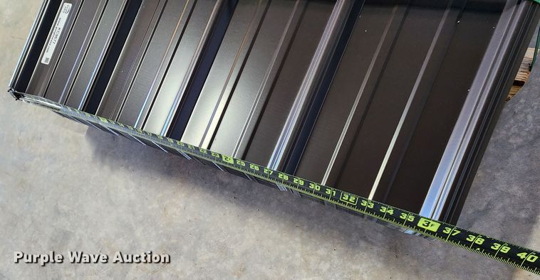 image for item KC9677 (100) sheets of 2023 Doerkson Metal Components metal siding/roofing