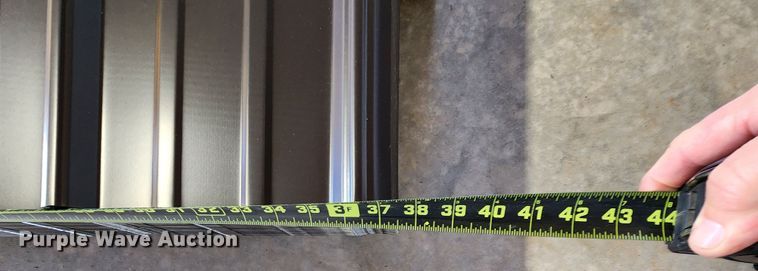 image for item KC9677 (100) sheets of 2023 Doerkson Metal Components metal siding/roofing