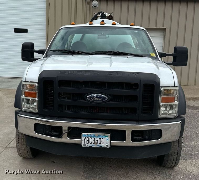 image for item KU9933 2009 Ford F550 Super Duty XL  vacuum truck